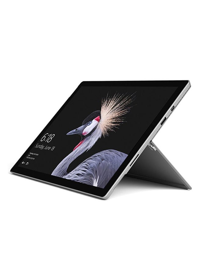 Microsoft - Surface PRO With 12.3-Inch Display, Core i7 Processor/16GB RAM/512GB SSD/Intel Iris Plus Graphics 640/Arabic Keyboard - 2017 Silver - Image 1