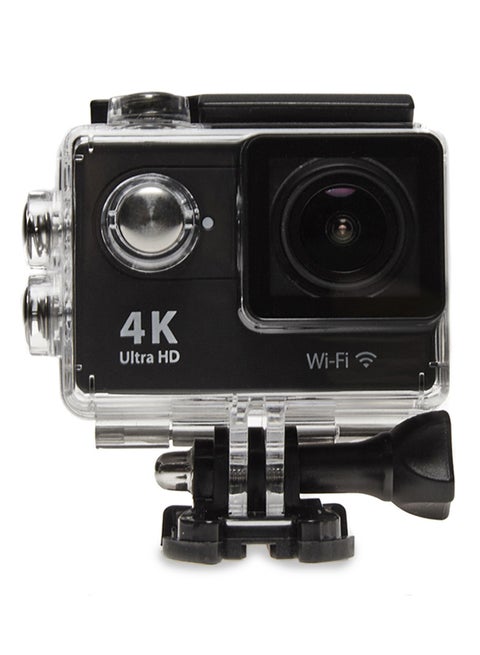 H9 4K Ultra HD Wi-Fi 12MP Sports And Action Camera Black