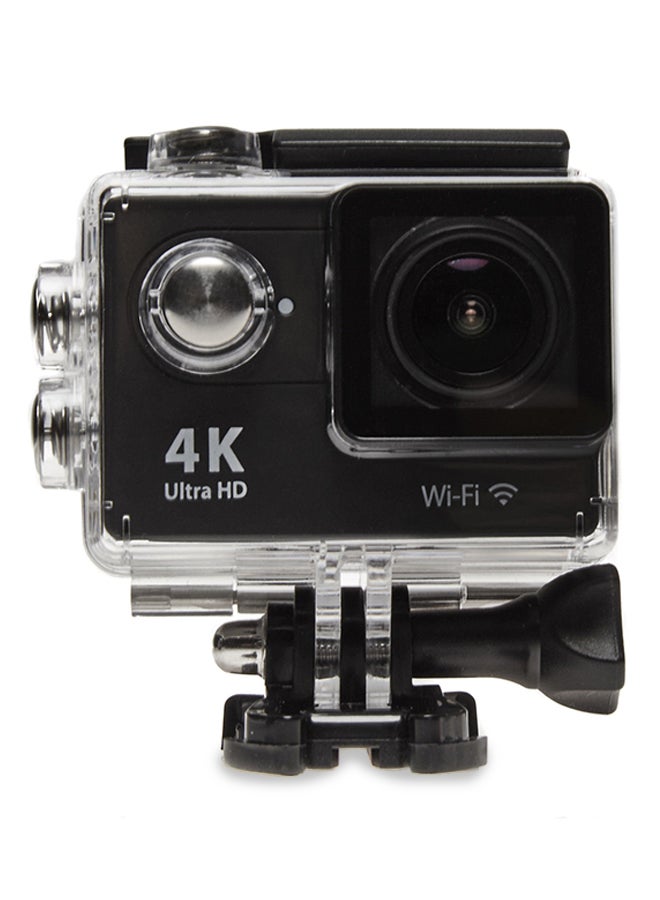 H9 4K Ultra HD Wi-Fi 12MP Sports And Action Camera Black