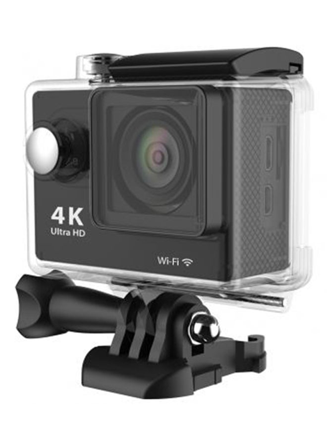 H9 4K Ultra HD Wi-Fi 12MP Sports And Action Camera Black