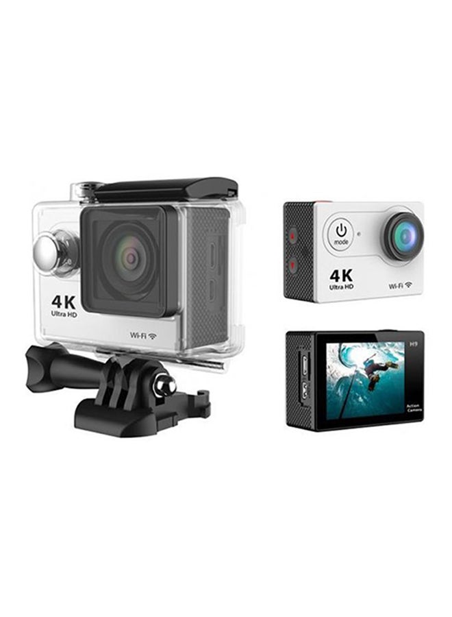 H9 4K Ultra HD Wi-Fi 12MP Sports And Action Camera Black