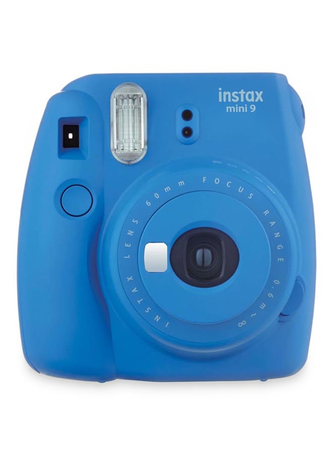 FUJIFILM - Instax Mini 9 Instant Film Camera Cobalt Blue - Image 1