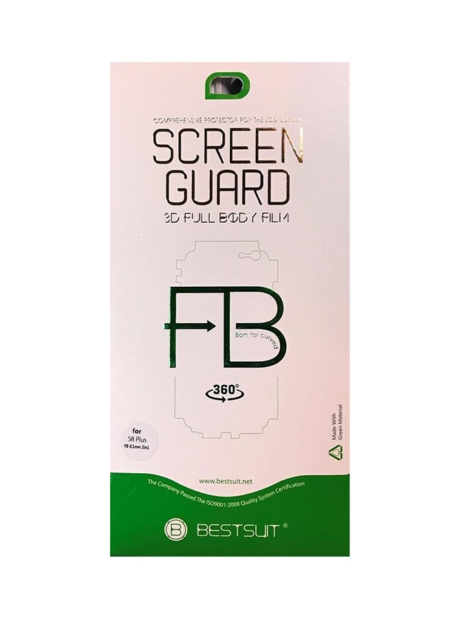 BESTSUIT 360 Anti-Scratch Screen Protector For Samsung Galaxy S8 Plus Clear  - Image 2
