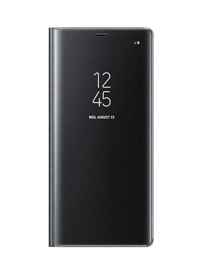 Samsung - Clear View Standing Case Cover For Samsung Galaxy Note8 Black - Image 1