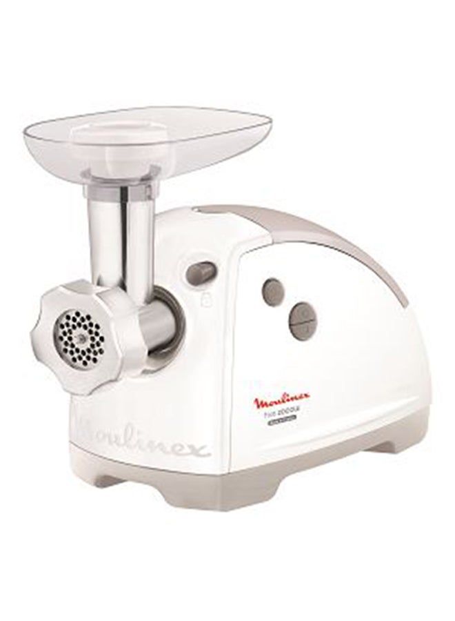 Moulinex Countertop Meat Mincer ME620132 White/BeigeWhite/Beige/Silver - Image 2