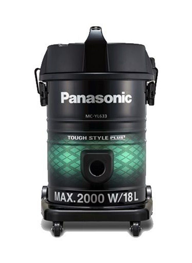 مكنسة تاتش ستايل بلس بقدرة 2000 وات 18 L 2000 W MC-YL633 أسود
