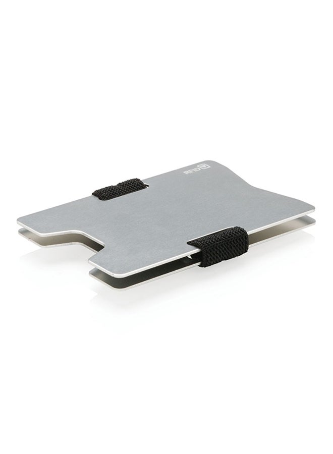 XD DESIGN Aluminium Anti Skimming Wallet Silver  - Image 1