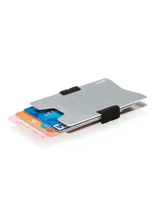 XD DESIGN Aluminium Anti Skimming Wallet Silver  - Image 2