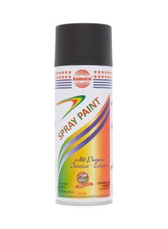 Asmaco Spray Paint Matt Black 400mm  - Image 1
