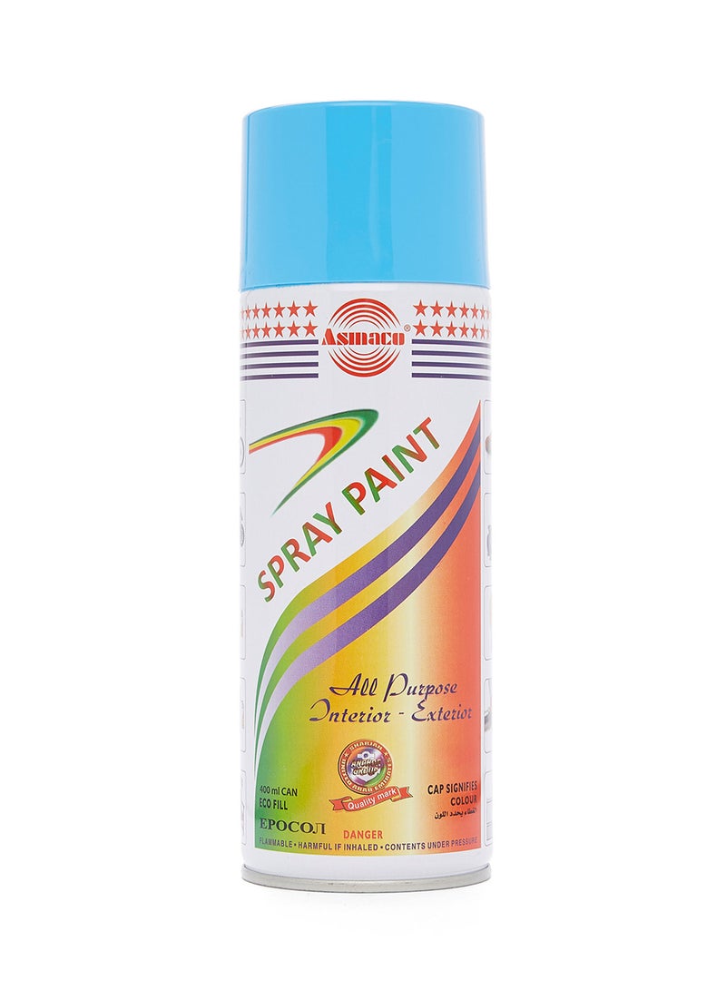 Asmaco Spray Paint Light Blue 400mm