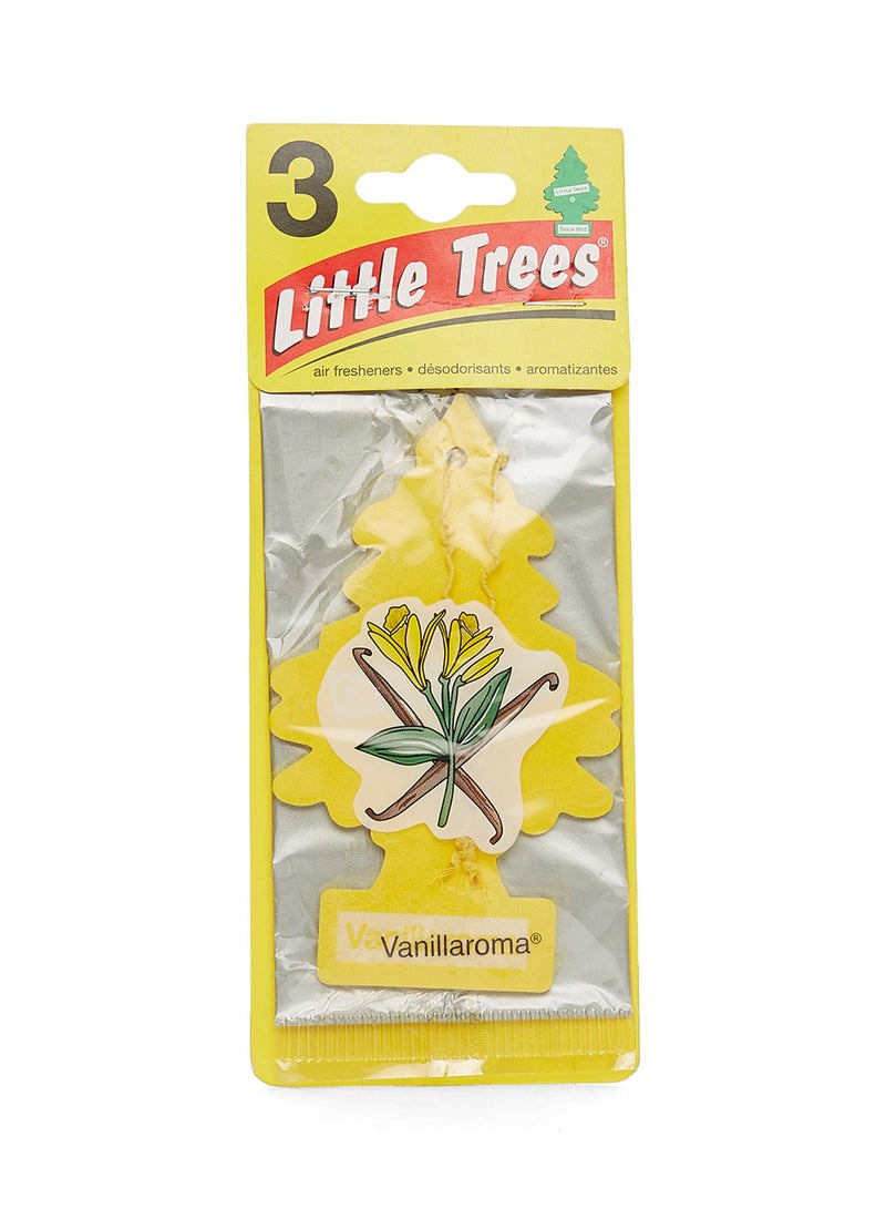 ليتل تريز بطاقات معطر سيارة معلقة بعطر الفانيلا