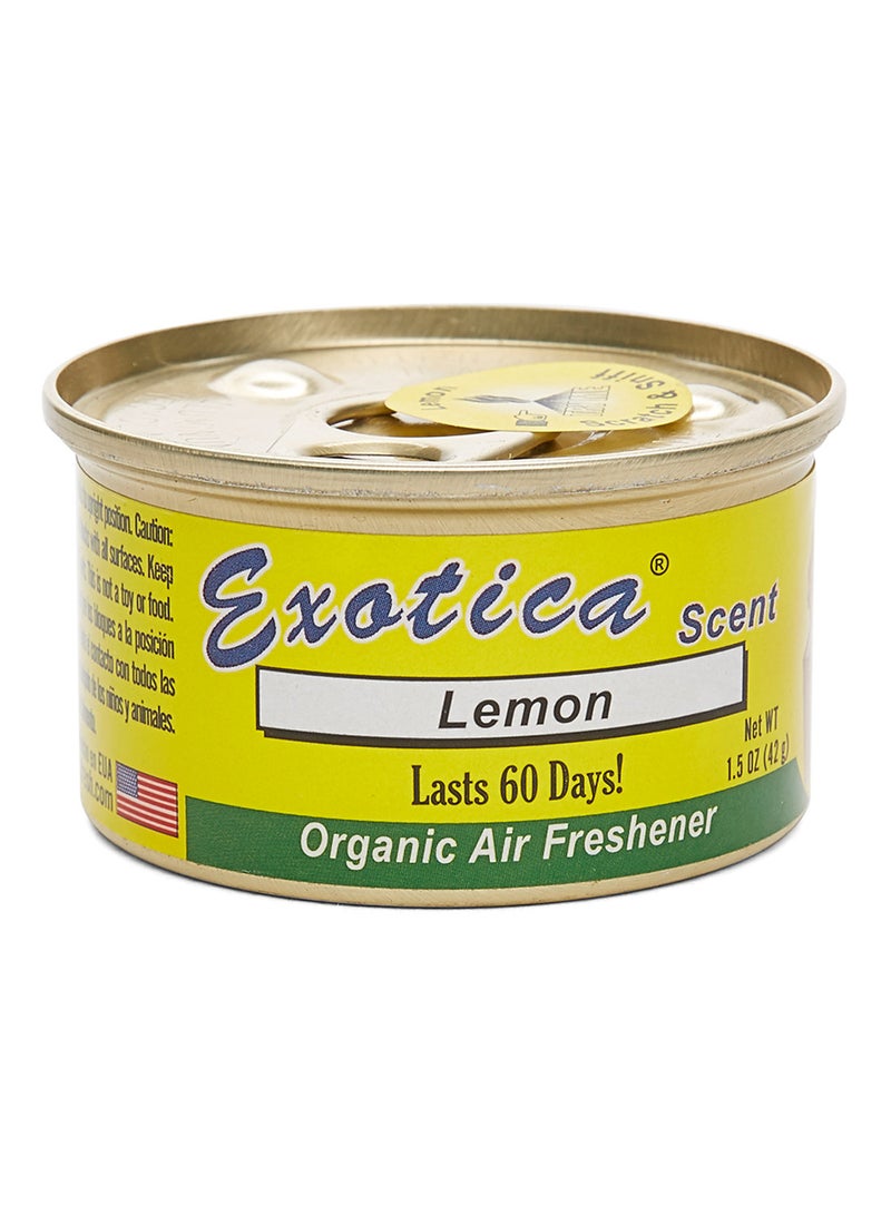 EXOTICA Lemon Organic Air Freshener 