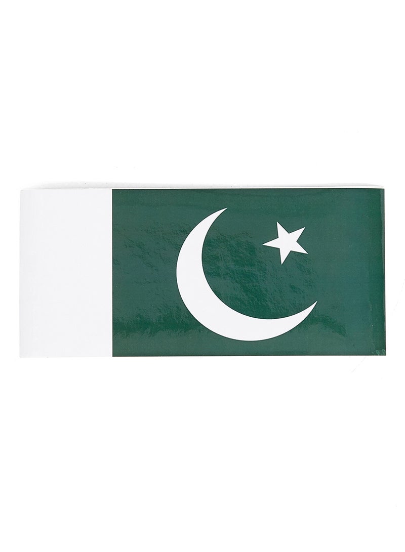 MAAGEN Pakistan Flag Sticker 