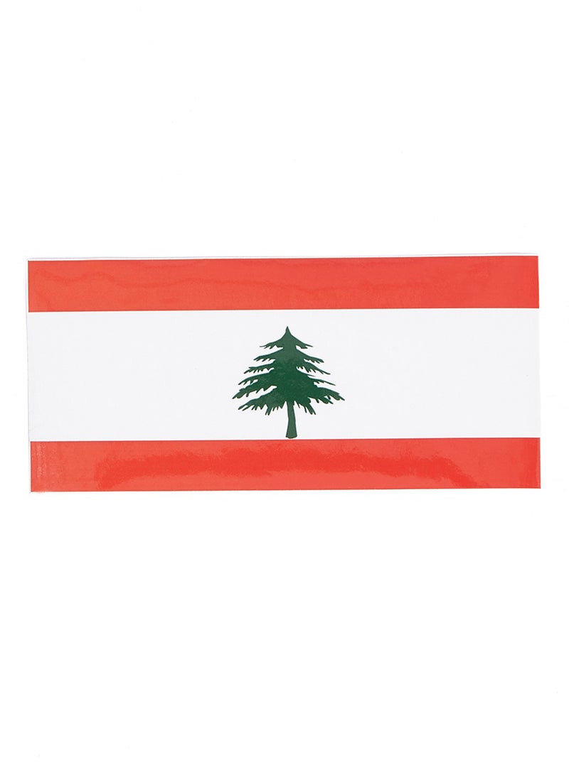 MAAGEN Lebanon Flag Sticker 