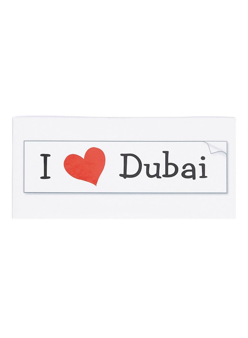 MAAGEN I Love Dubai Sticker 
