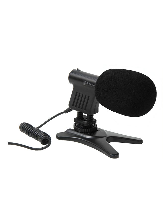 BOYA Condenser Microphone For DSLR Cameras Black  - Image 1