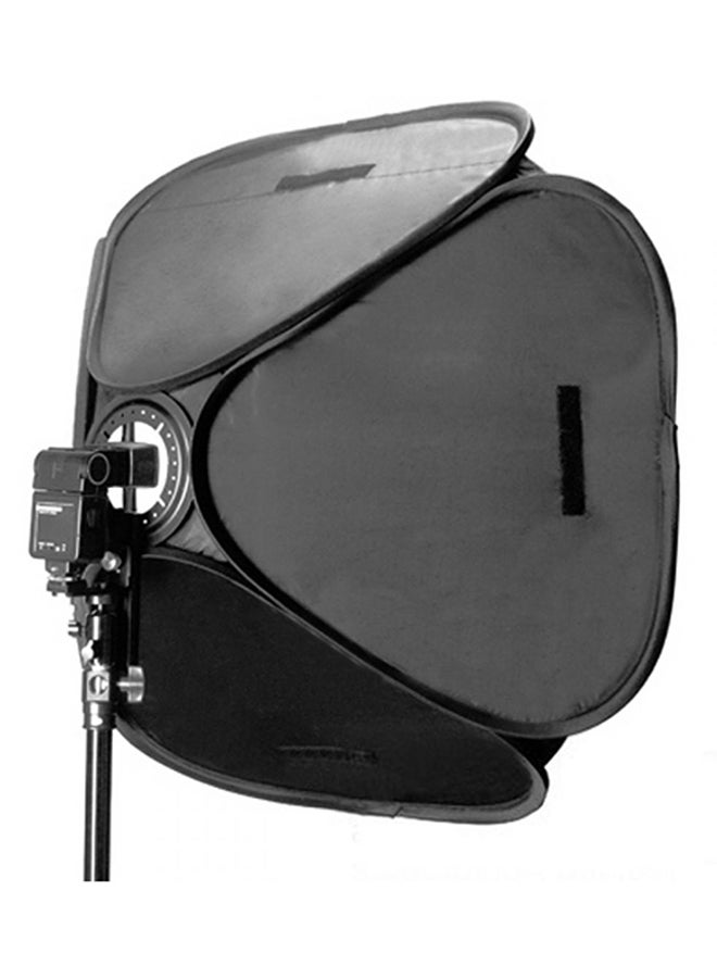 Generic Soft Box For Speed Light Flash Black 