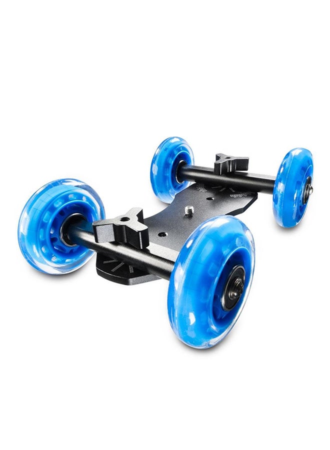 Mini Slide Rail For GoPro DSLR Camera Black