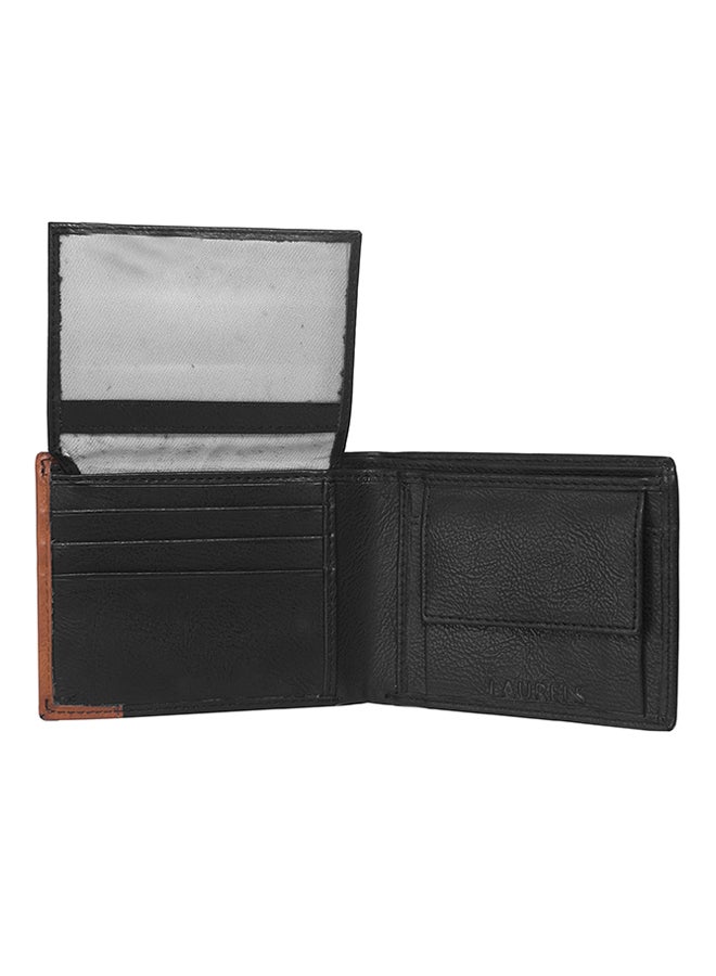 LAURELS - Tusk Bi-Fold Wallet Black/Brown - Image 1