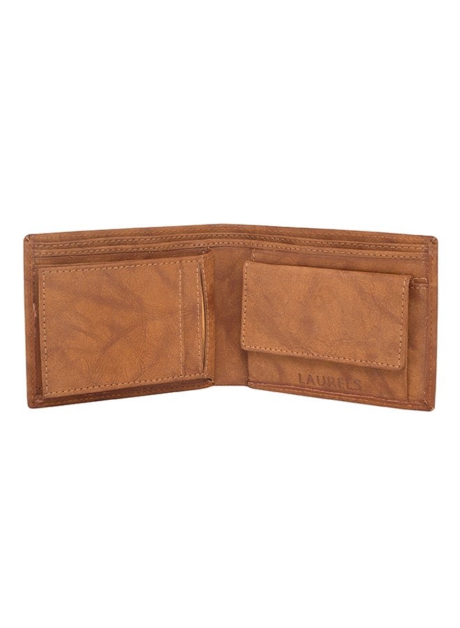 LAURELS Rogue Bi-Fold Wallet Tan  - Image 3
