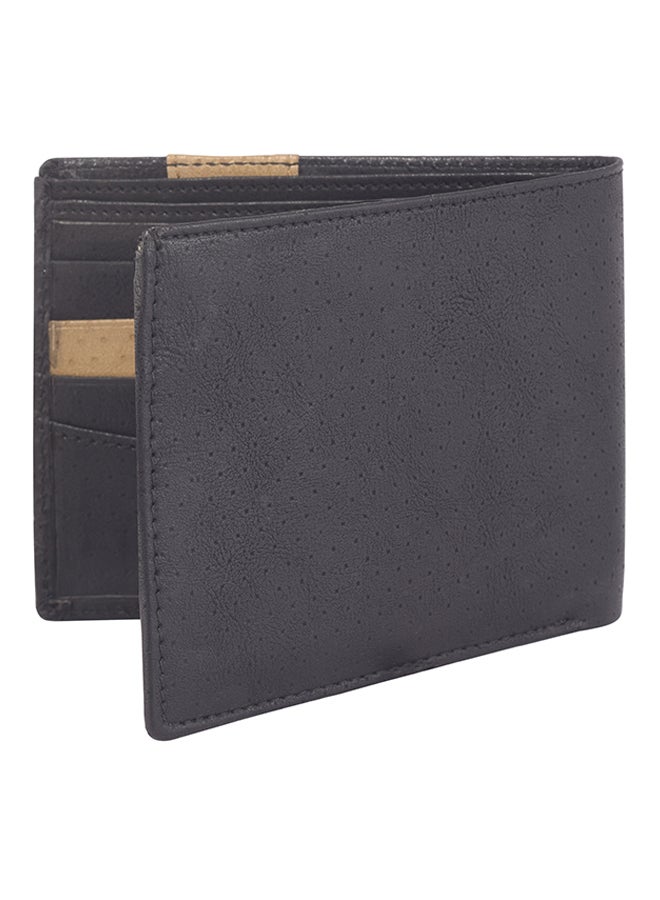 LAURELS Cobalt Bi-Fold Wallet Black/Tan  - Image 4