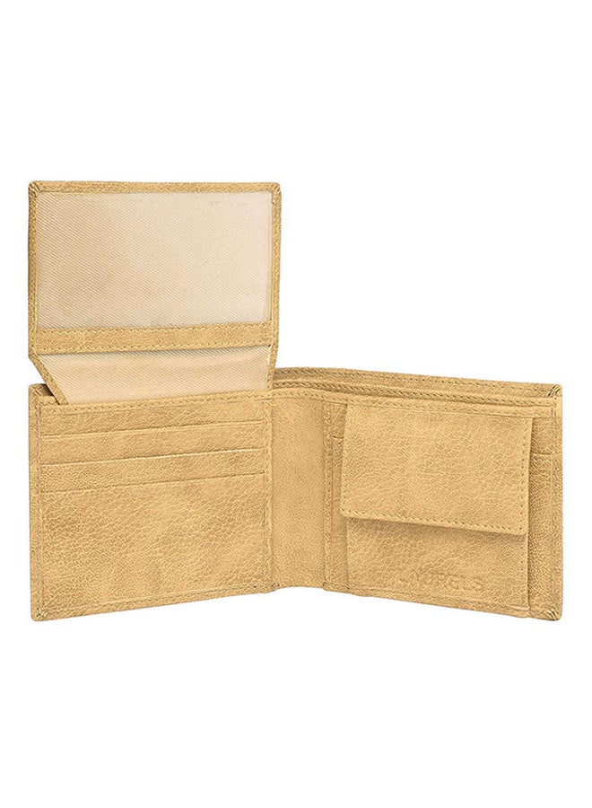 LAURELS - Imperial Bi-Fold Wallet Beige - Image 1