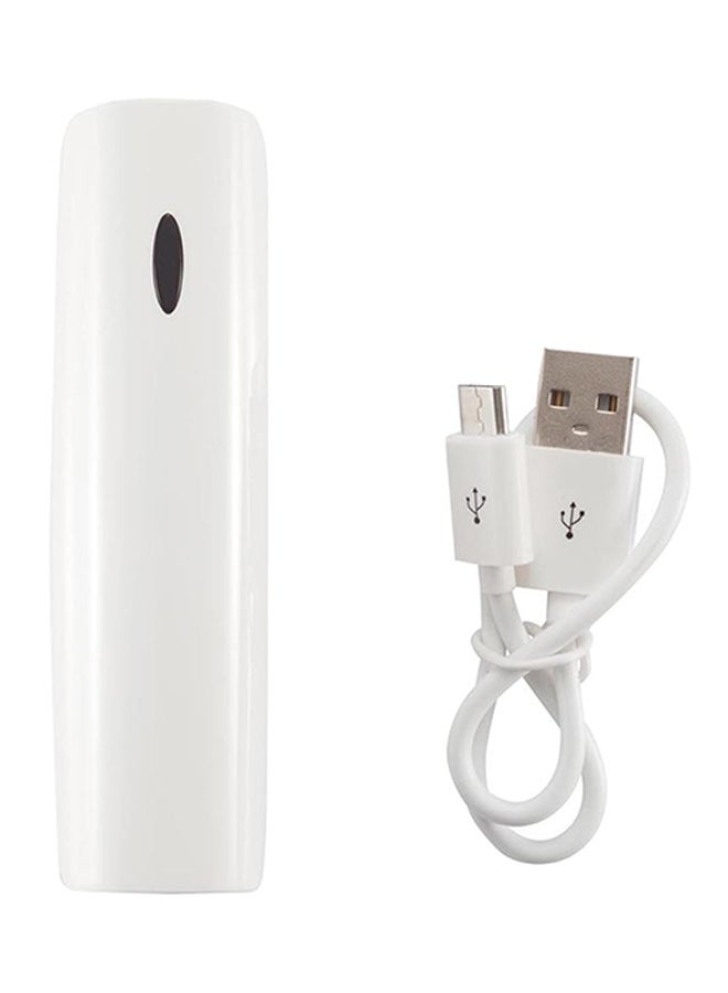 2200.0 mAh Power Bank With Laser Pointer White