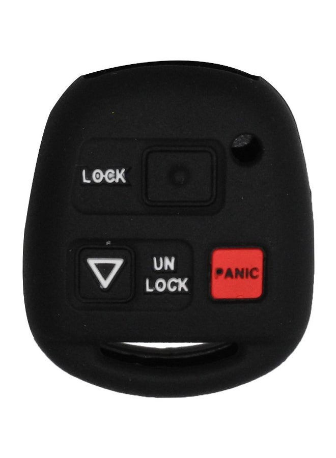 غلاف حماية من السيليكون لريموت مفتاح سيارة تويوتا ذي 3 أزرار