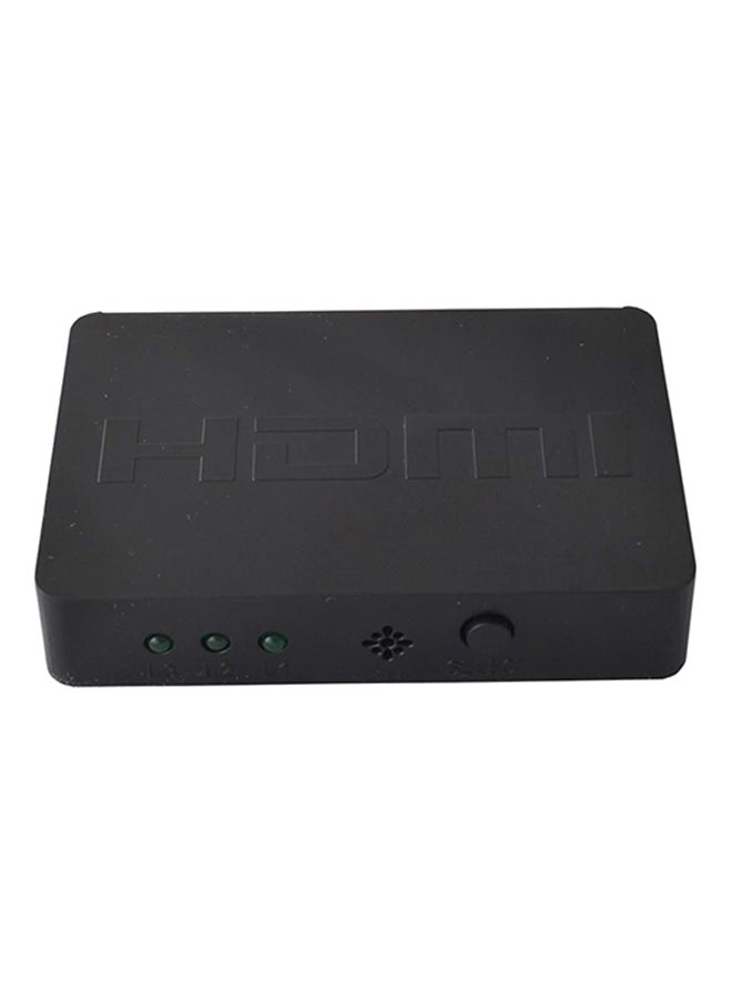 3x1 Switch HDMI Splitter Black  - Image 1