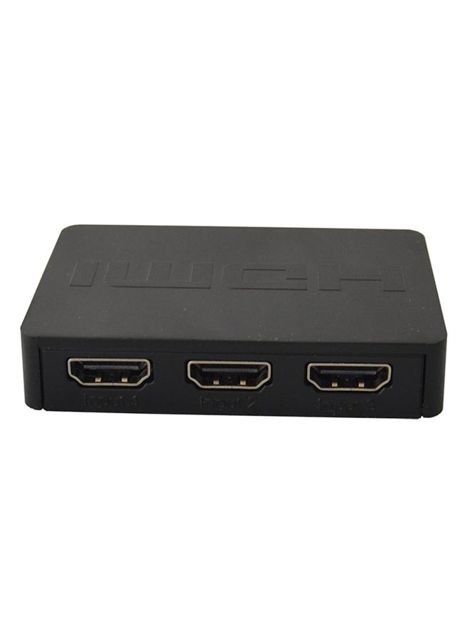 3x1 Switch HDMI Splitter Black  - Image 2