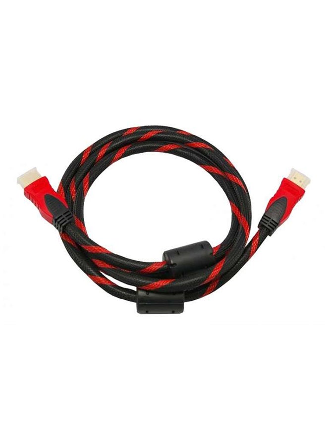 High Definition HDMI Cable To TV Red/Black