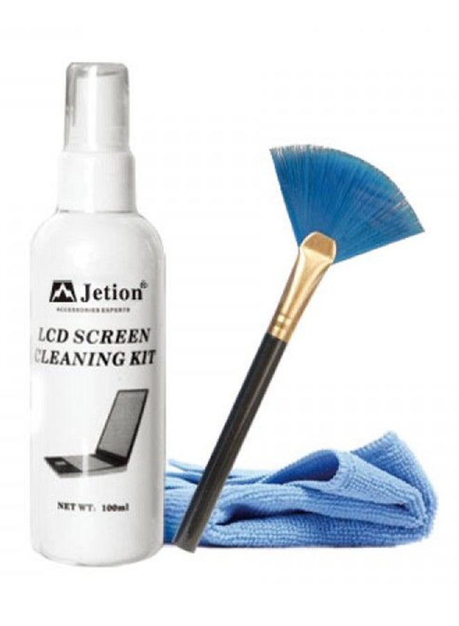 Jetion - 3-In-1 LCD Screen Cleaning Kit Multicolour - Image 1