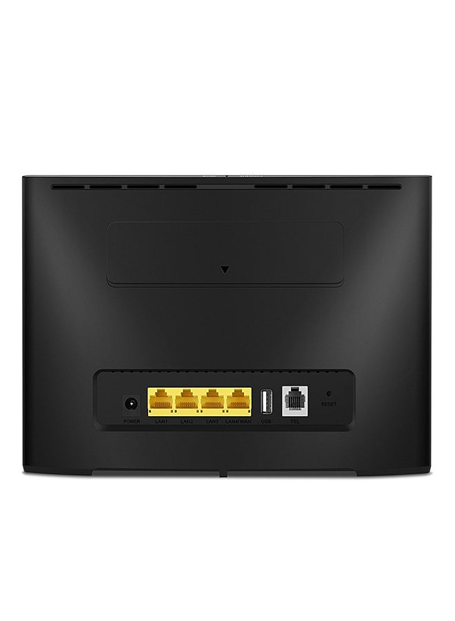 HUAWEI - B525s CAT6 4G LTE Home Router Prime Black - Image 1