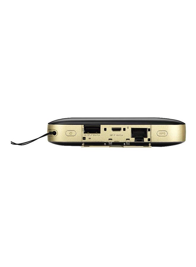 هواوي - راوتر موبايل واي فاي برو 2 لاسلكي مزوّد بباور بنك مدمج 6000.0 mAh أسود/ذهبي - Image 1