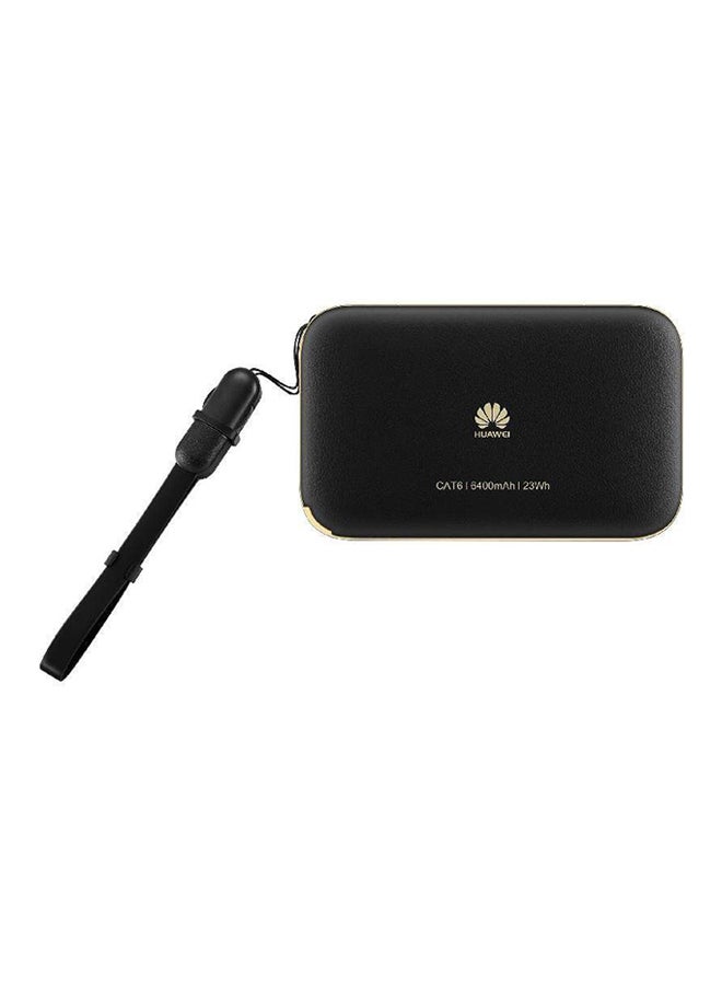 هواوي - راوتر موبايل واي فاي برو 2 لاسلكي مزوّد بباور بنك مدمج 6000.0 mAh أسود/ذهبي - Image 1