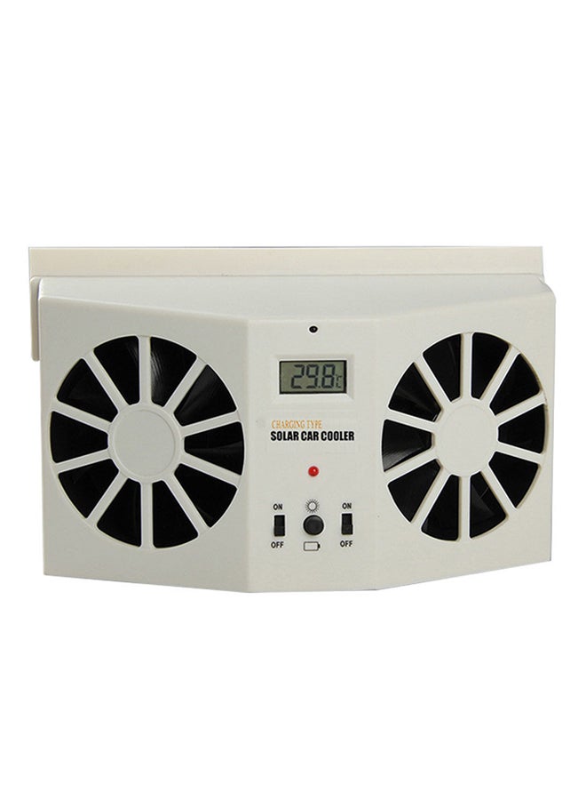 Generic Solar Powered Car Cool Cooler Fan 