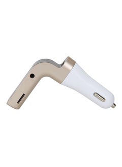 CARG7 Bluetooth FM Transmitter Car Kit With USB Cable  - Image 2