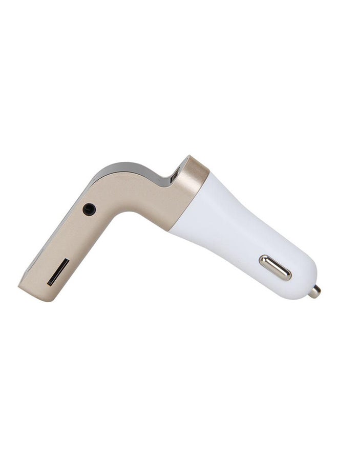 CARG7 - Bluetooth FM Transmitter Car Kit With USB Cable - Image 1