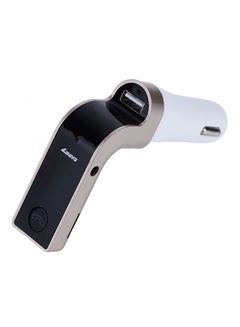 CARG7 Wireless FM Transmitter Modulator Car Kit White/Black/Beige  - Image 1
