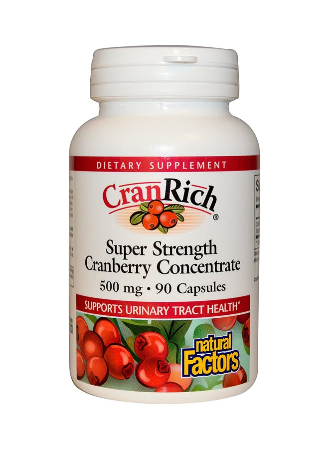 natural Factors - CranRich Super Strength 90 Capsules - Image 1