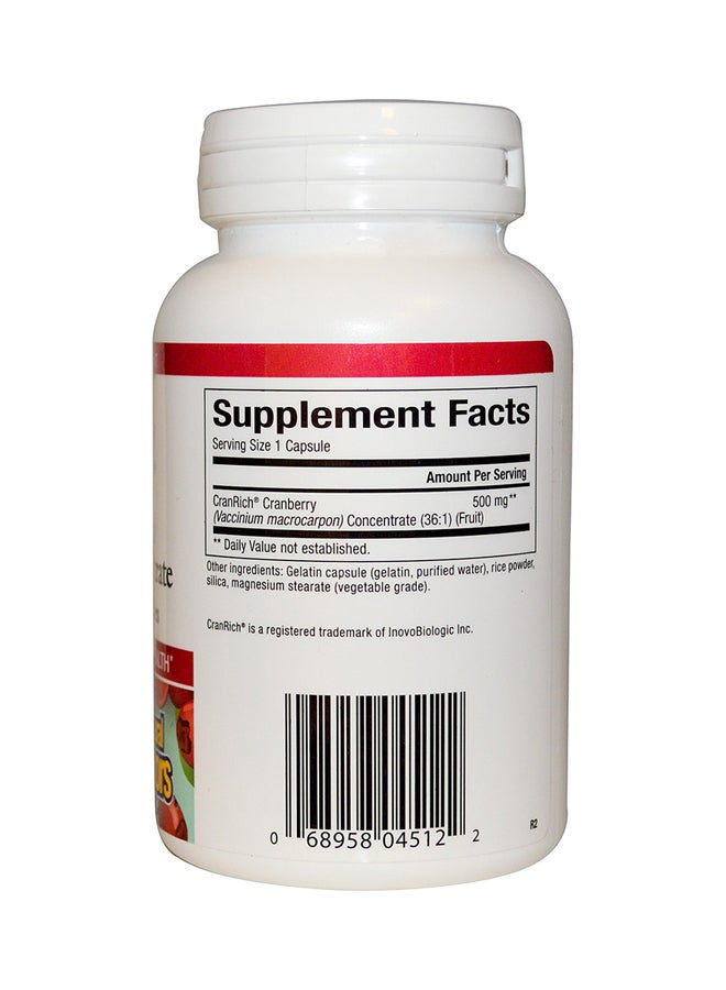 natural Factors - CranRich Super Strength 90 Capsules - Image 1