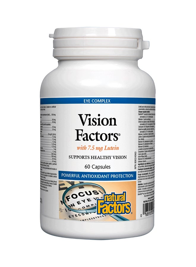 Vision Factors With Lutein 60 Capsules