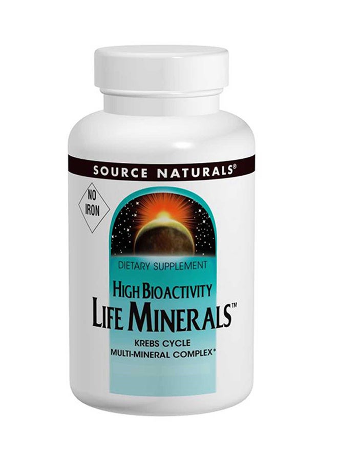 سورس ناتشورالز 120 قرص أملاح معدنية لايف