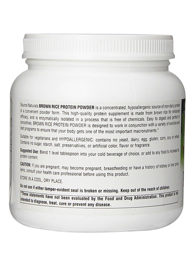 Source Naturals - Brown Rice Protein Powder - Image 1