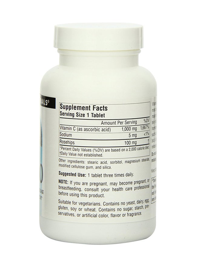 Source Naturals C 1000 Dietary Supplement 100 Tablets - Image 2