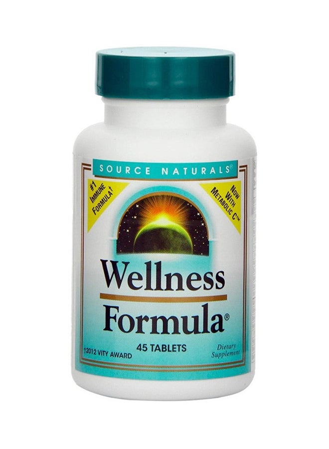 سورس ناتشورالز 45 قرصاً من ويلنس فورمولا - Image 1