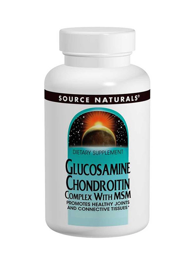 Source Naturals Glucosamine Chondroitin Complex With MSM 240 Tablets