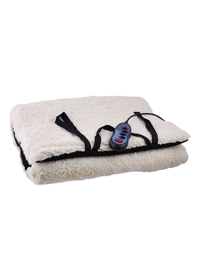 Reversible Faux Sheepskin Massaager With 9 Massagers - Image 1