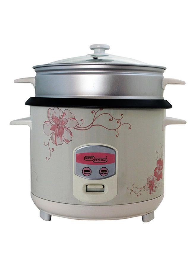 SUPER GENERAL Rice Cooker 1.5L 1.5 L 15.0 W SG RC15W white 