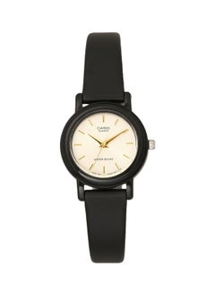 Women's Resin Quartz Analog Watch LQ-139EMV-9ALDF - 24 mm - Black